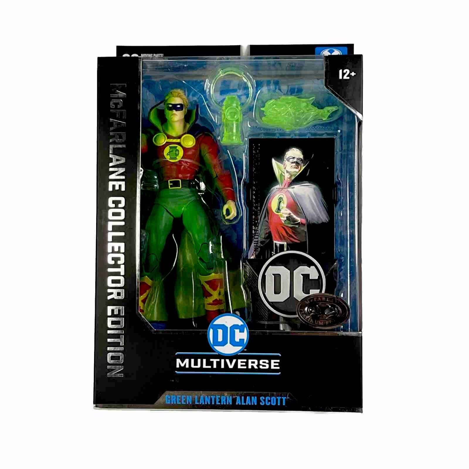 McFarlane DC Multiverse Green Lantern Alan Scott Collector’s Edition Platinum