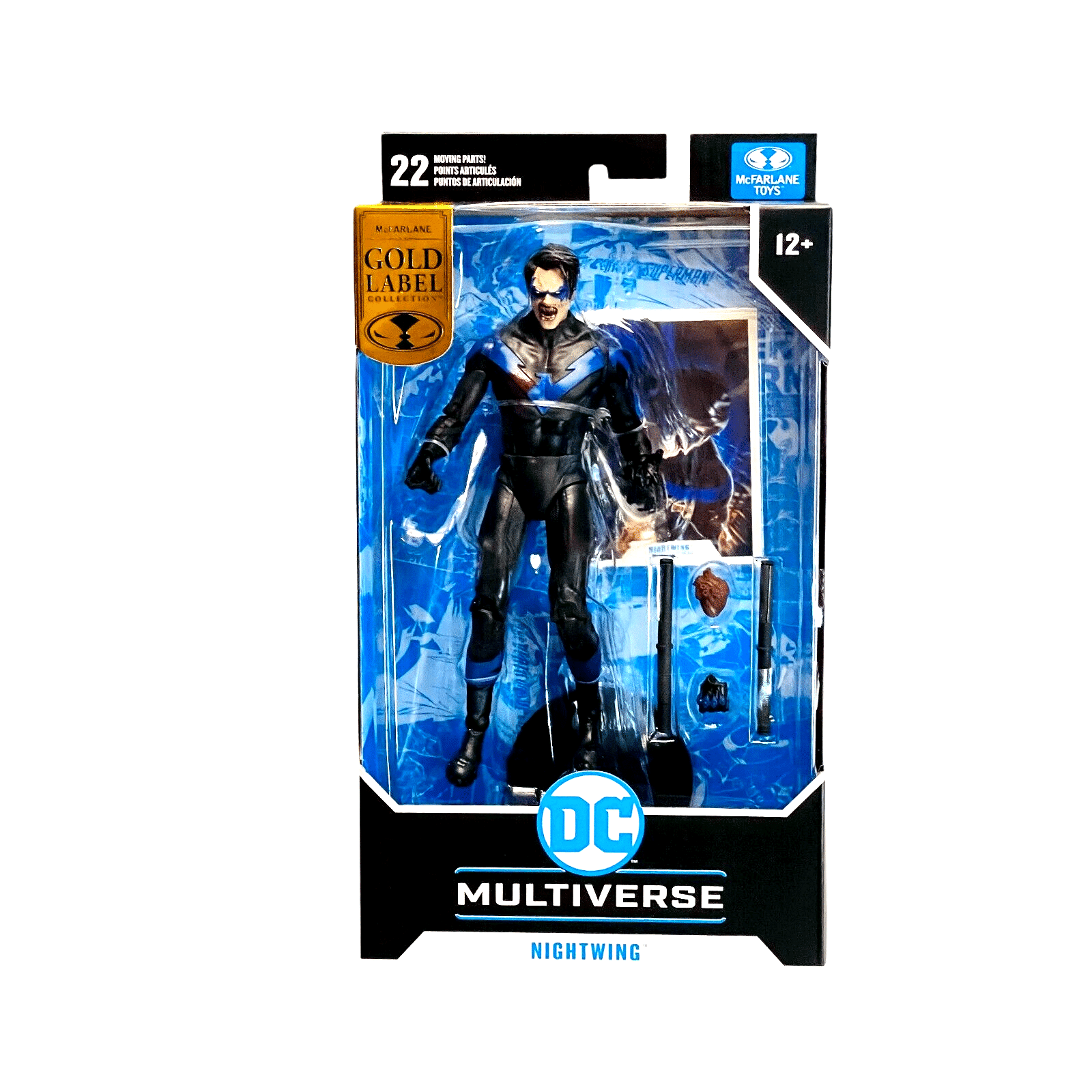 McFarlane DC Multiverse NIGHTWING DC vs Vampires Gold Label 7" Figure 2024