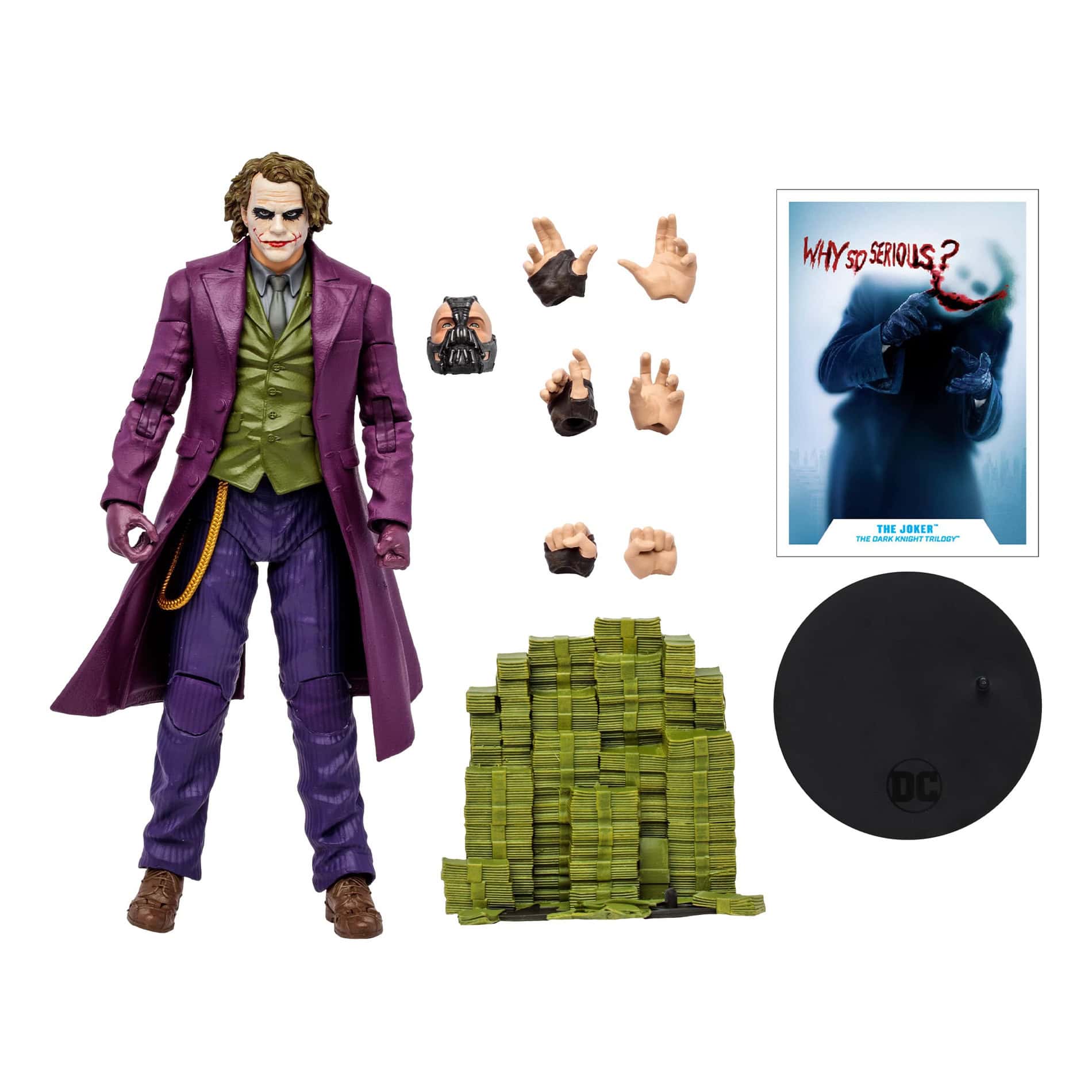 McFarlane DC Universe - The Joker (The Dark Knight Trilogy Bane BAF) NEW