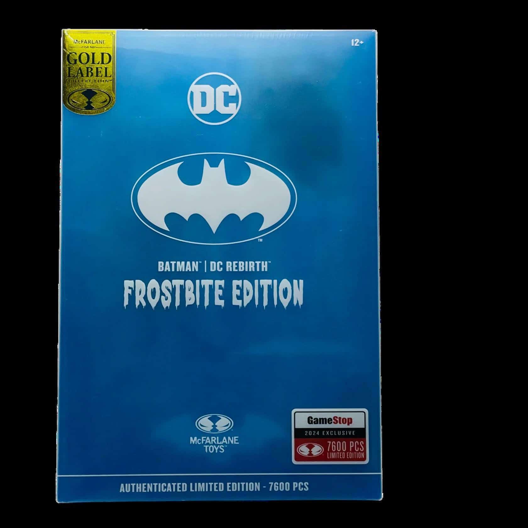 McFarlane DC Multiverse Batman Rebirth (Frostbite) Gold Label GameStop Exclusive