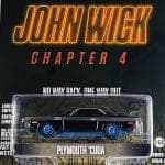 GREENLIGHT Hollywood John Wick Plymouth 'Cuda 1:64 Diecast Walmart Blue Chase — view 2