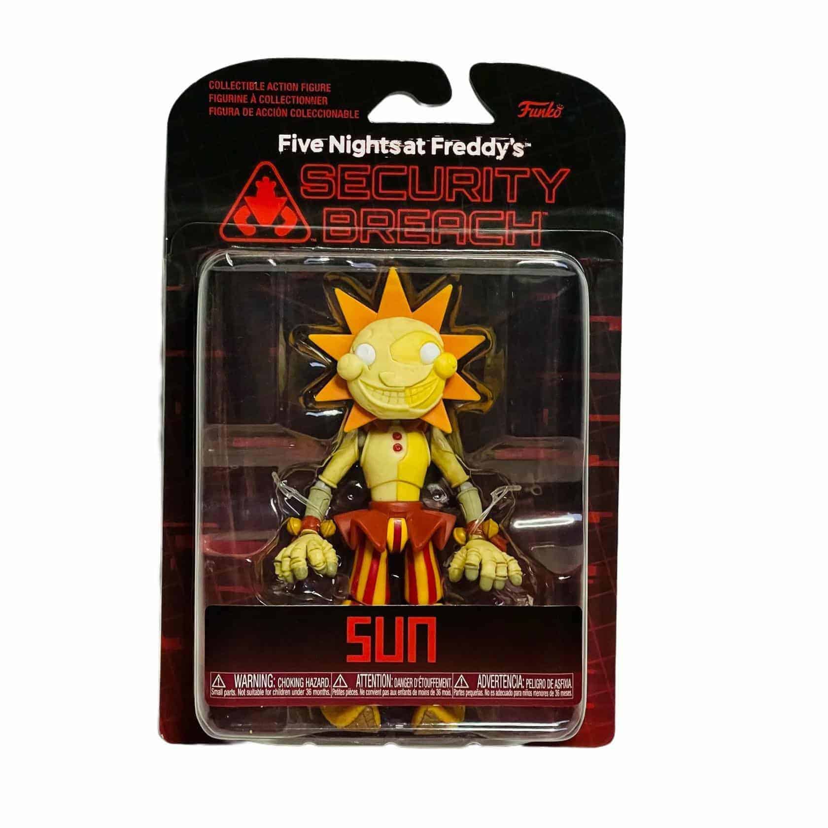 Funko FNAF Five Nights at Freddy's Security Breach SUN Action Figure 2023