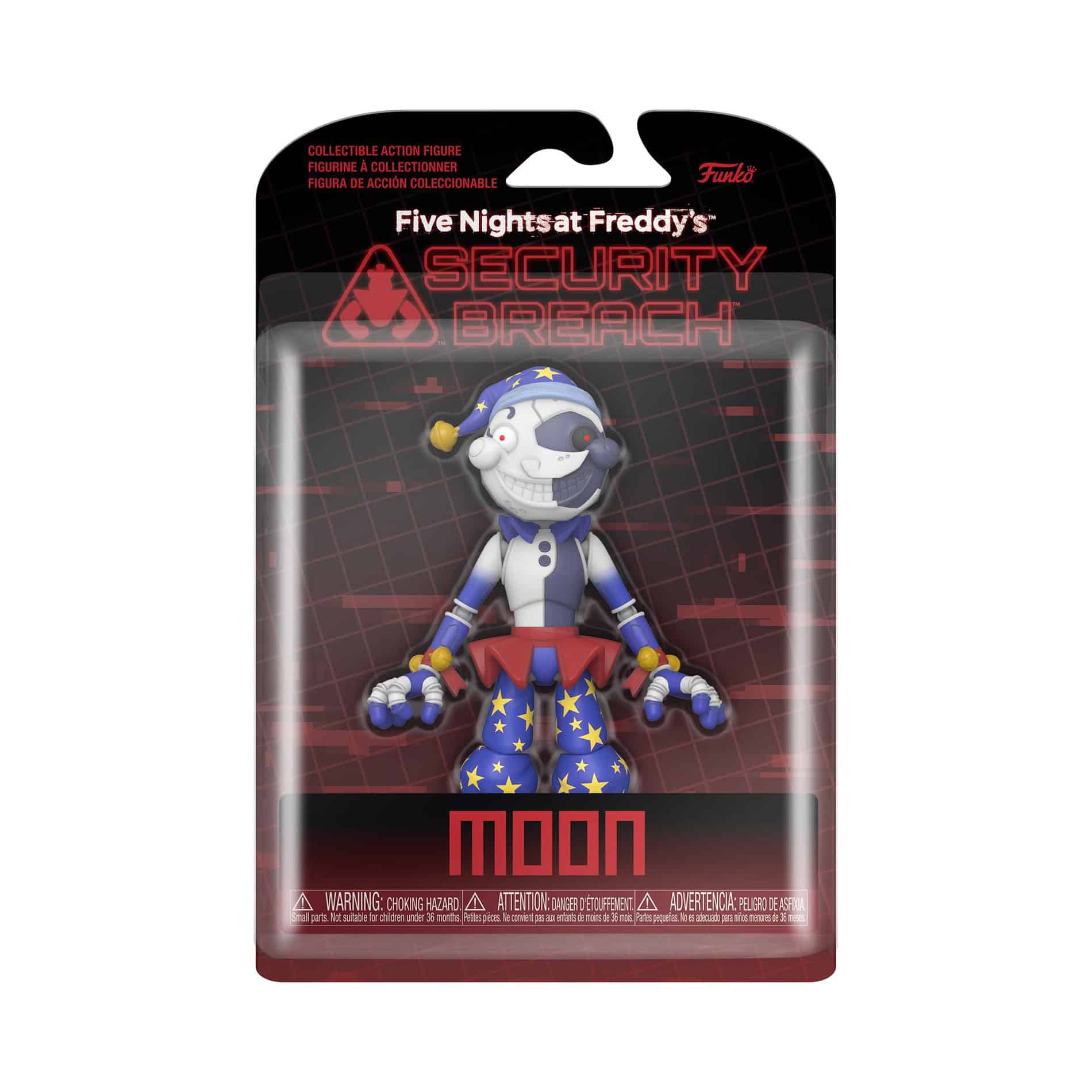 Funko FNAF Five Nights at Freddy's Security Breach MOON Action Figure 2023