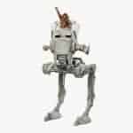 Hot Wheels Star Wars Starships Select AT-ST with Chewbacca SDCC Exclusive HRL25 — view 2