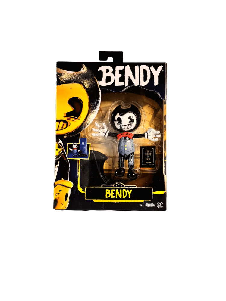Jakks Bendy and the Ink Machine BENDY with Book 5in Action Figure Wave 2 2024