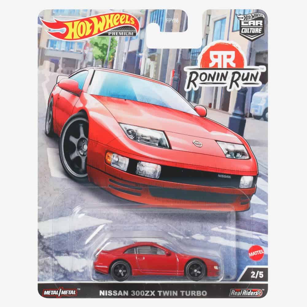 Hot Wheels Premium Car Culture: Ronin Run NISSAN 300ZX TWIN TURBO Diecast 2/5