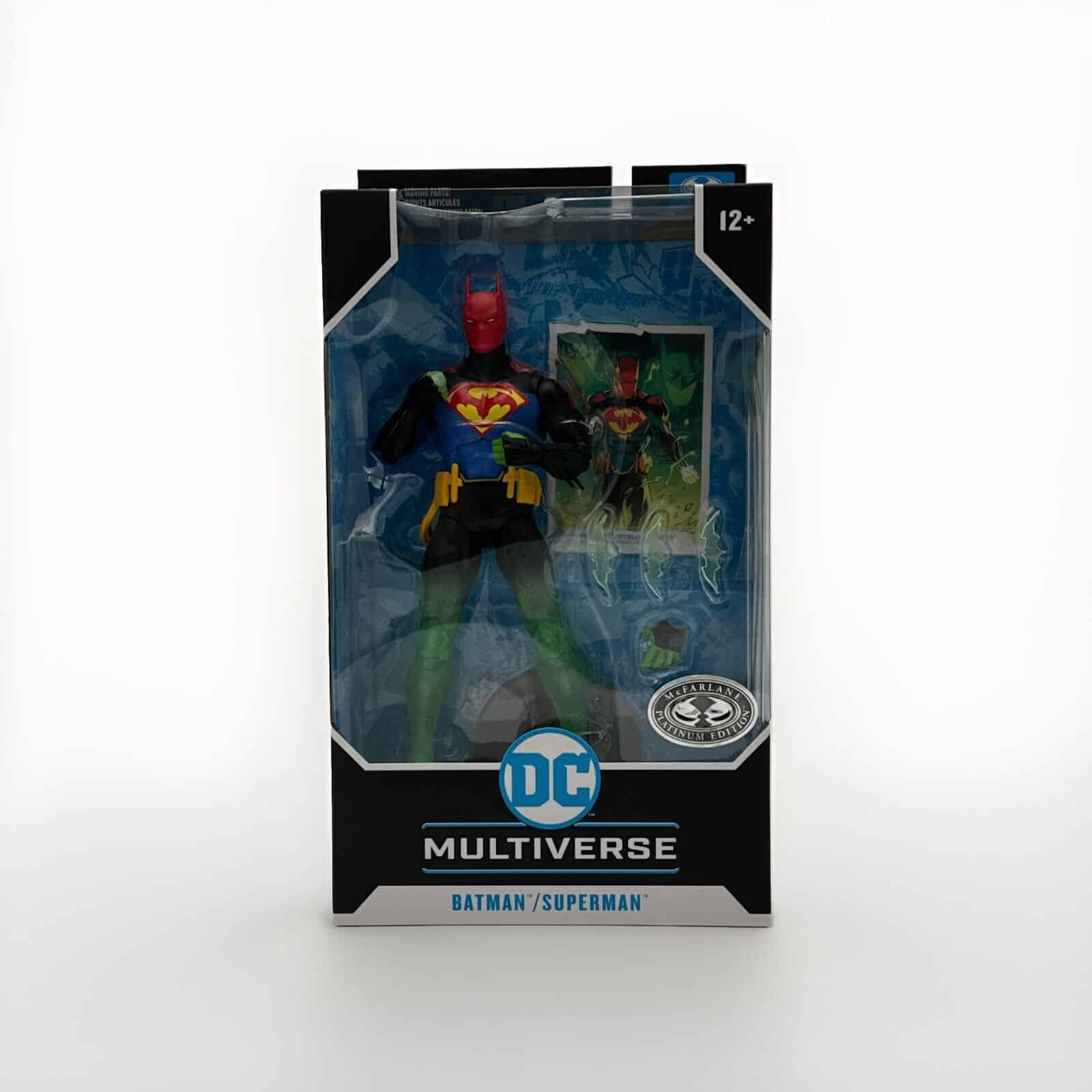 McFarlane DC Multiverse Batman Superman Fusion (World’s Finest) Platinum Chase