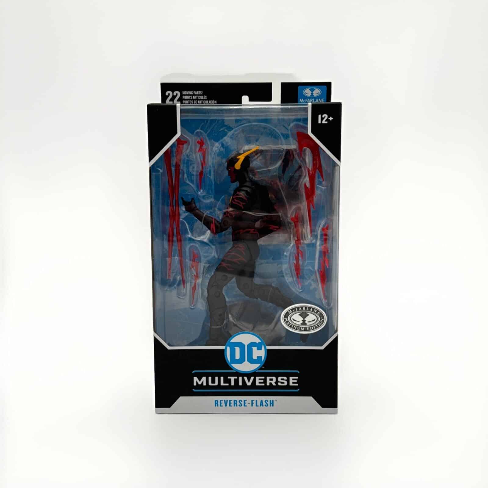McFarlane  DC Multiverse Reverse - Flash (New 52) 7in Action Figure Platinum