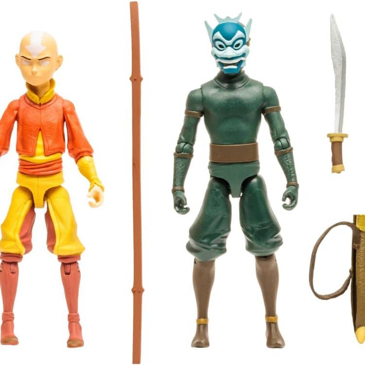 McFarlane Avatar: The Last Airbender Aang vs Zuko 5" Action Figures 2-Pack