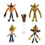 Jakks Pacific Crash Bandicoot 4-Pack: Crash, Coco, Dr. Neo & Golden Crash 4.5-In — view 2