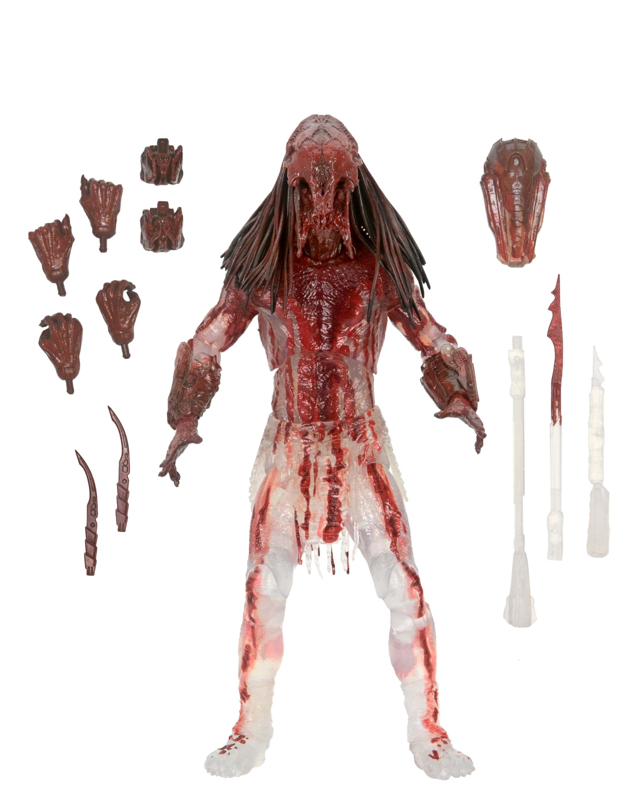 NECA Prey Ultimate Bear Blood Feral Predator 7in Action Figure