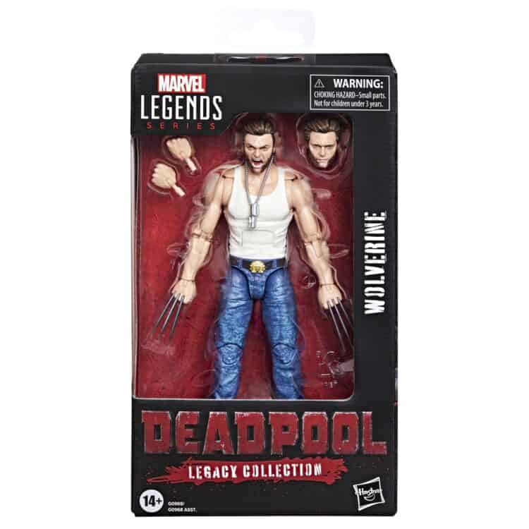 Hasbro Marvel Legends Wolverine (Deadpool 2 Legacy Collection) 6-Inch Action Figure