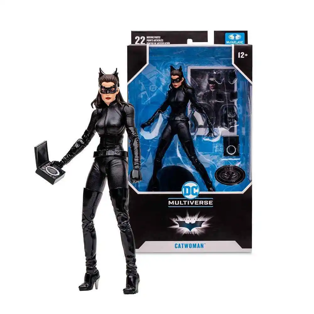 Mcfarlane DC Multiverse The Dark Knight Rises CATWOMAN Platinum 7" Figure
