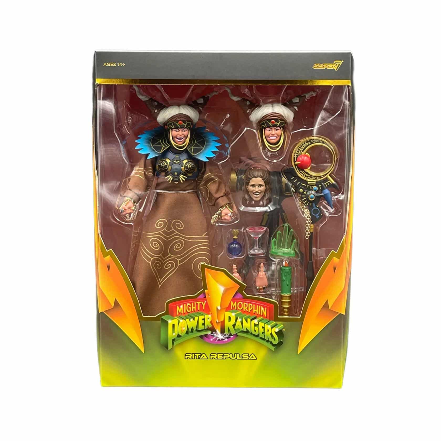 Super7 ULTIMATES! Mighty Morphin Power Rangers Rita Repulsa 7" Action Figure