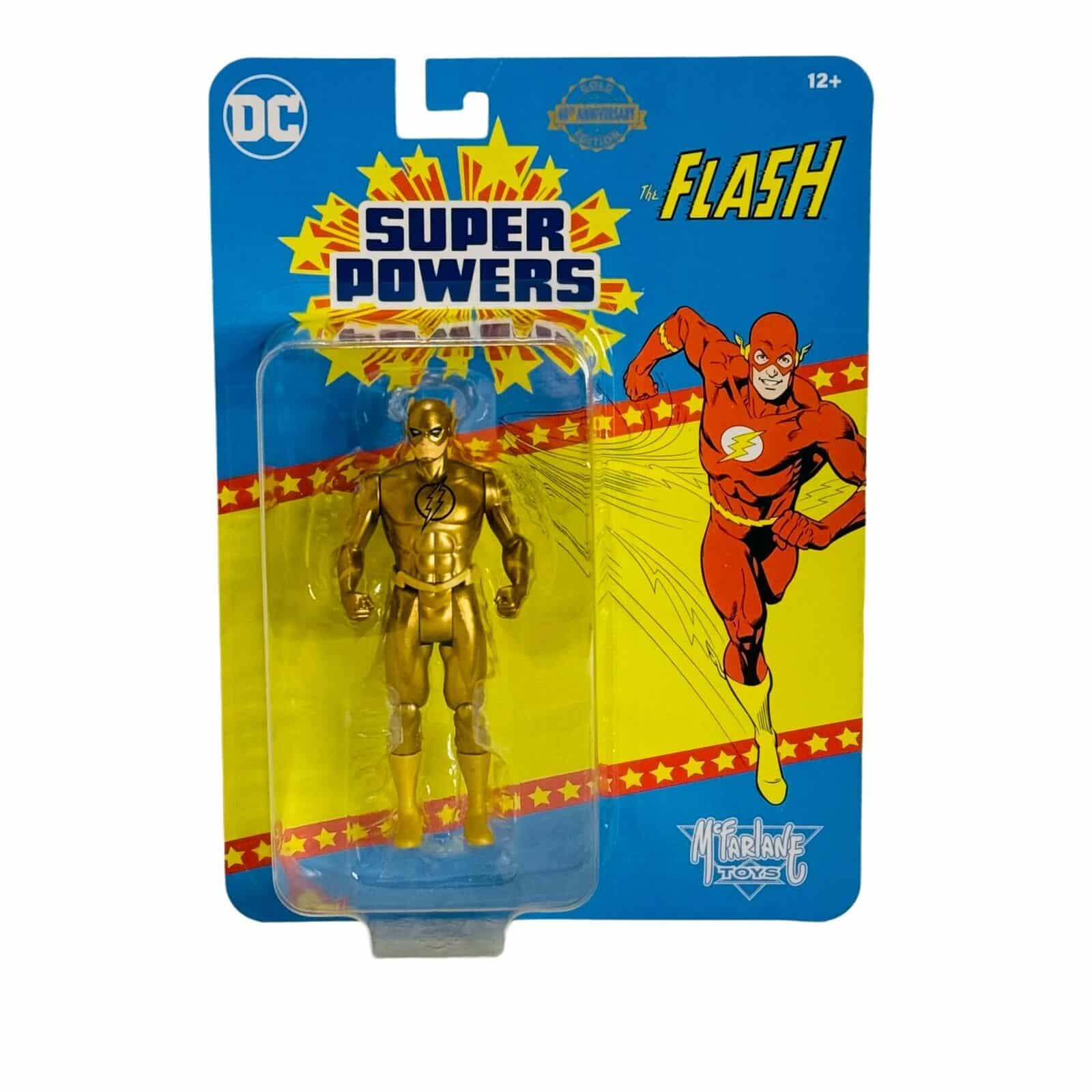 McFarlane Toys DC Super Powers The Flash (Gold Variant) 5in Action Figure