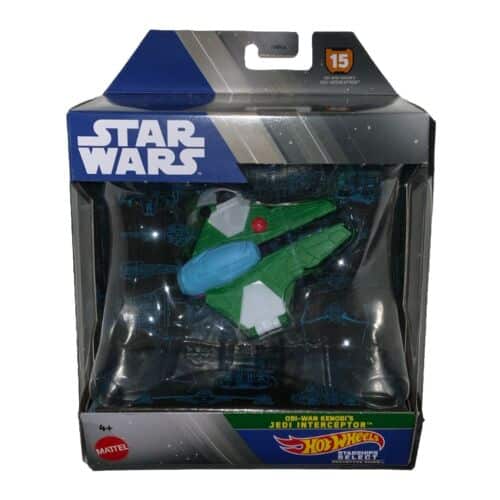 Hot Wheels Starships Select Prototype Obi-Wan's Jedi Interceptor Chase #15 2024