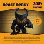 Youtooz Bendy and the Dark Revival Beast Bendy Vinyl Figure #4 with Vinyl Cover — view 2
