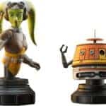 Gentle Giant Star Wars Rebels Hera Syndulla and Chopper 1:7 Mini Bust Set 2-Pack — view 3