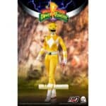 ThreeZero Mighty Morphin Power Rangers Yellow Ranger FigZero 1:6 Scale Figure — view 4
