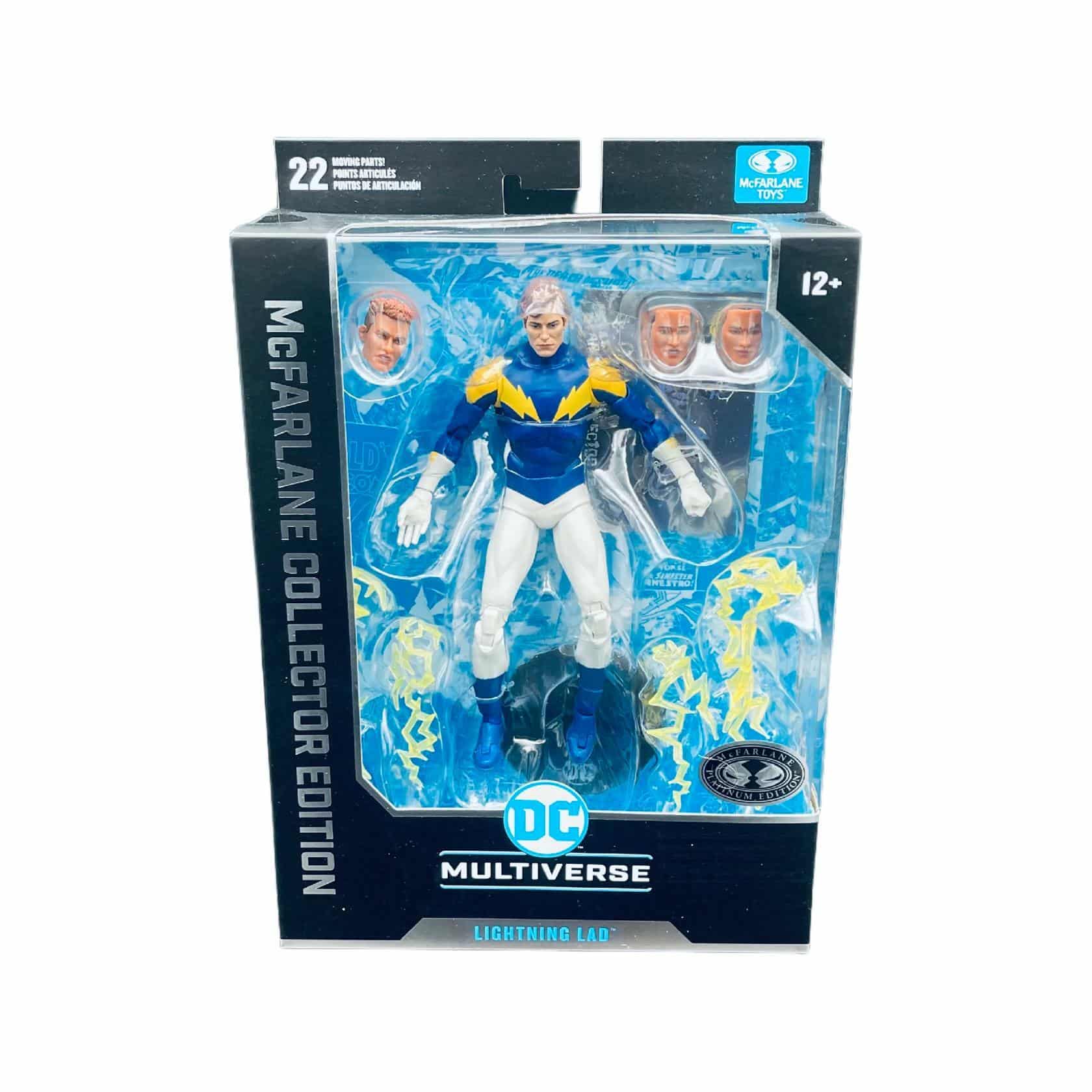 McFarlane DC Multiverse Lightning Lad Legion of Super-Heroes #28 Platinum Chase