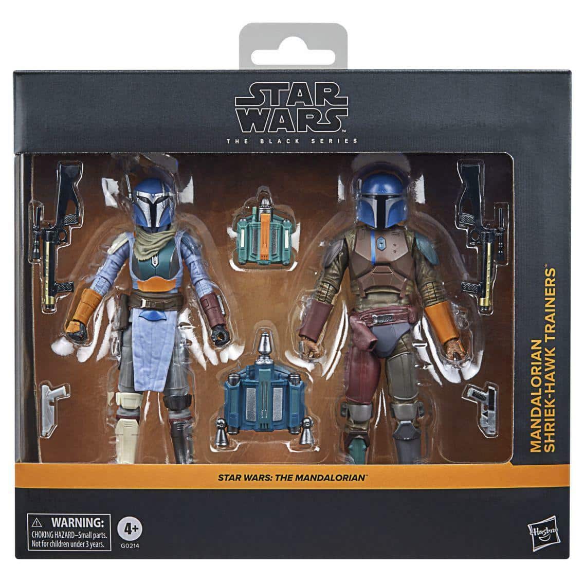 Star Wars The Black Series Mandalorian Shriek-Hawk Trainers 6" Action Figure Set