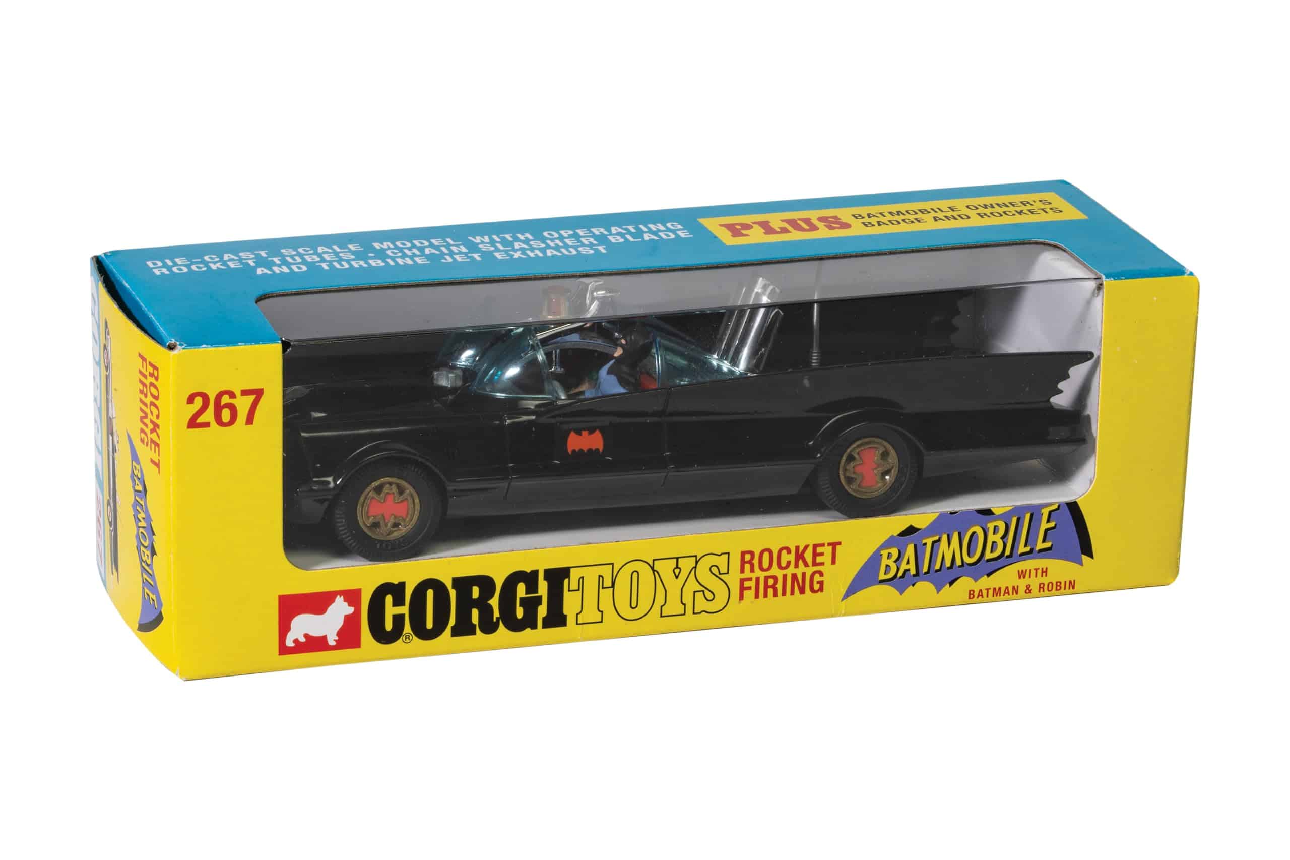 Corgi 1966 Batmobile with Batman & Robin (Reissue) 1:46 Scale Diecast RT26701