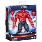 Hasbro Marvel Legends Series Red Hulk Captain America: Brave New World Deluxe 6" Figure — view 5