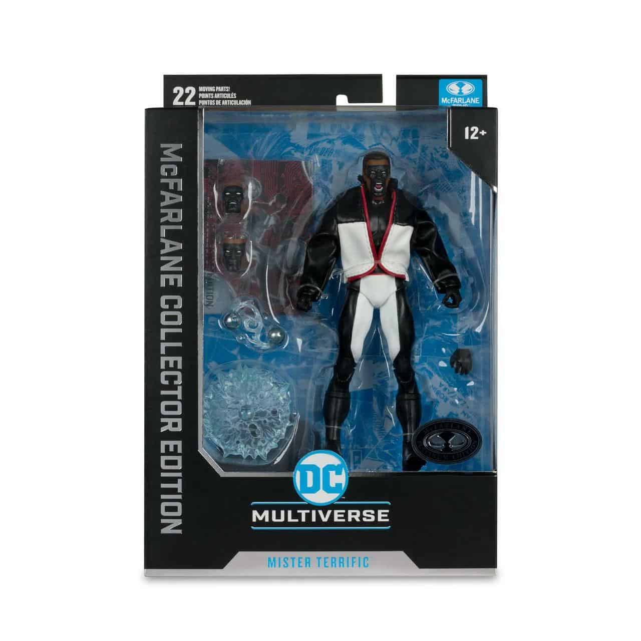 McFarlane DC Multiverse Mister Terrific JSA Collector Edition #27 Platinum Chase