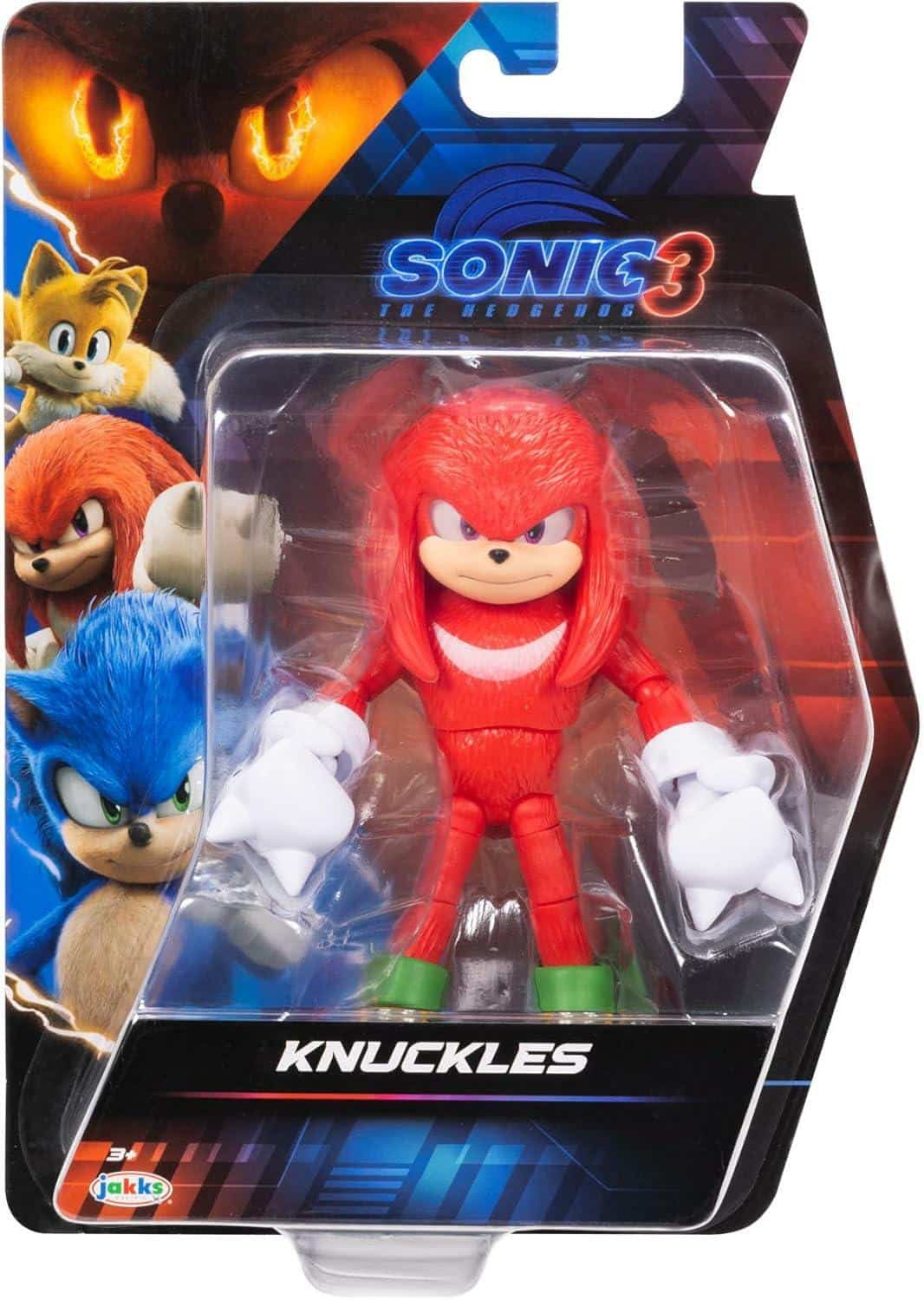 Jakks Pacific Knuckles Sonic The Hedgehog 3 5-Inch Action Figure