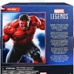 Hasbro Marvel Legends Series Red Hulk Captain America: Brave New World Deluxe 6" Figure — view 3