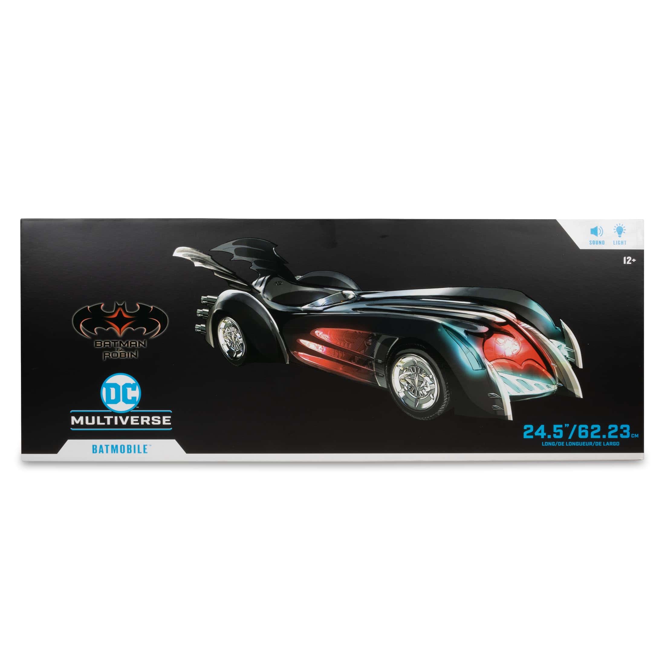 McFarlane DC Multiverse Batmobile (Batman & Robin) 24.5in Long Lights and Sound