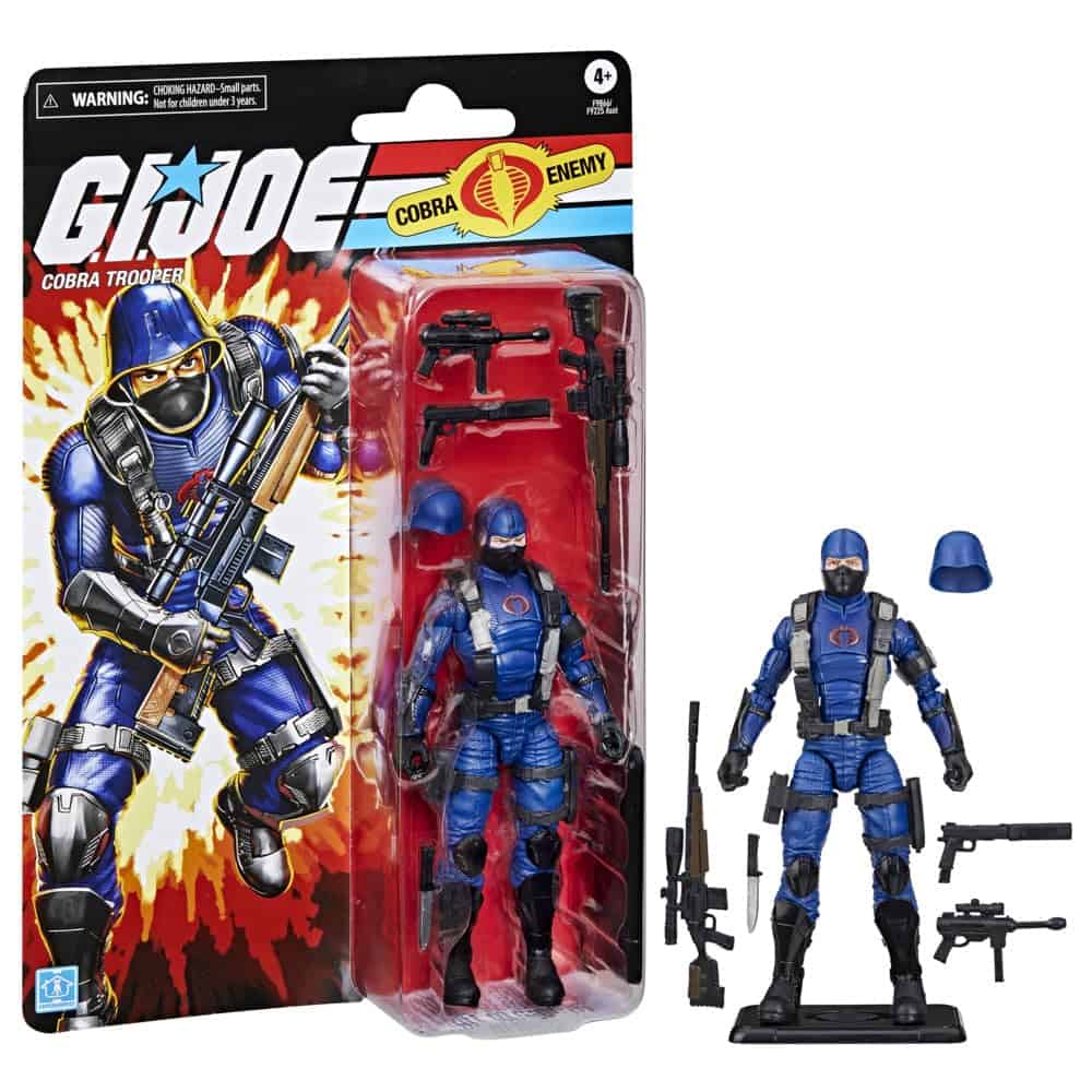 G.I. Joe Classified Series Cobra Trooper Retro Cardback 6" Figure