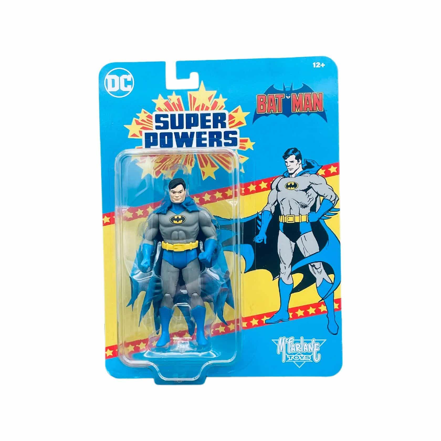 McFarlane DC Super Powers Batman (Unmasked) Chase 4.5in Figure