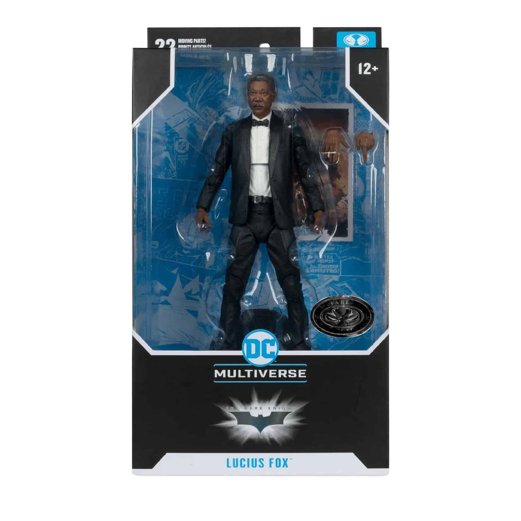 McFarlane Dc Multiverse Lucius Fox (Batman Begins) 7" Figure