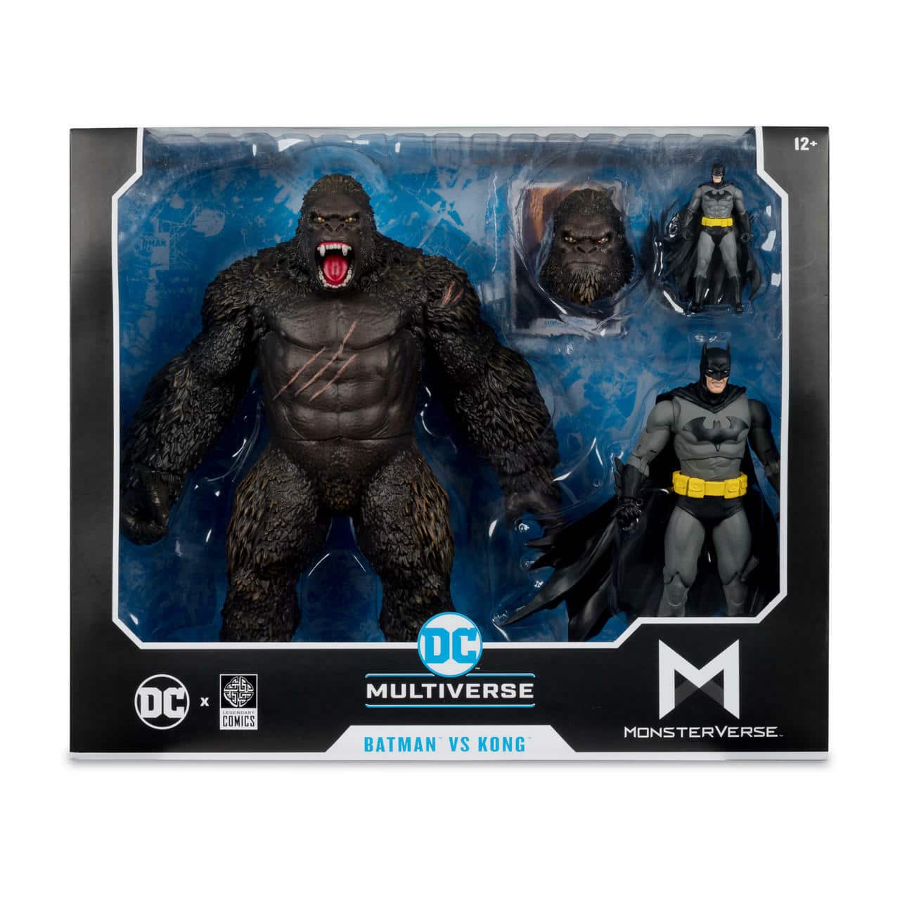 McFarlane DC Multiverse Batman vs. Kong (Justice League Monsterverse) Figure 2pk