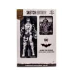 McFarlane Hazmat Suit Batman (Justice League: Amazo Virus) Sketch Edition Figure