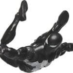 Hasbro Marvel Legends Secret Wars Spider-Man Black Suit 40th Anniversary Retro Figure — view 4