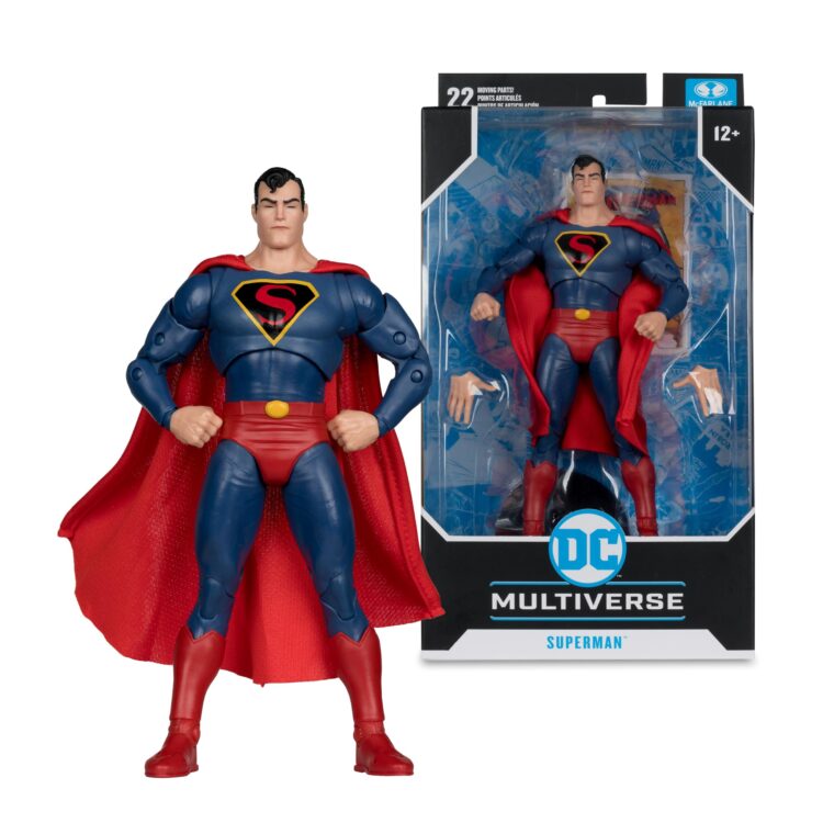 McFarlane DC Multiverse Superman (Classic Animation 1940) 7in Action Figure