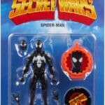 Hasbro Marvel Legends Secret Wars Spider-Man Black Suit 40th Anniversary Retro Figure
