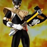 threezero Mighty Morphin Power Rangers Dragon Shield Black Ranger 1:6 Figure — view 4