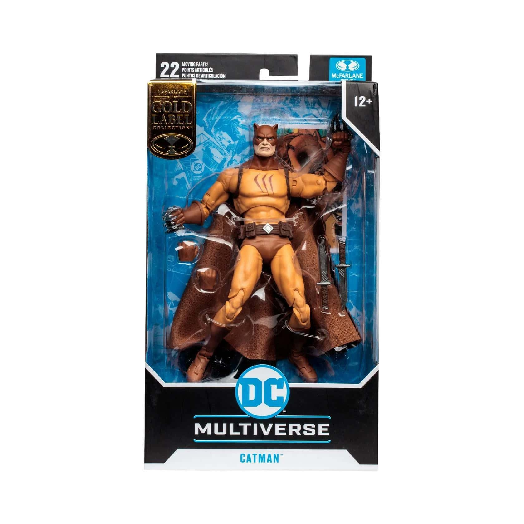 McFarlane DC Multiverse Catman (Villains United) Gold Label 7" Action Figure
