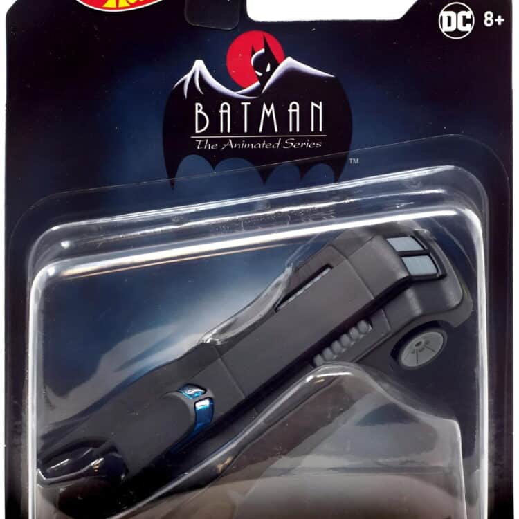 Hot Wheels Batman The Animated Series BTAS Batmobile 1:50 Diecast FRX33