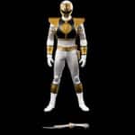 threezero Mighty Morphin Power Rangers (MMPR) White Ranger 1:6 Action Figure