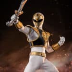 threezero Mighty Morphin Power Rangers (MMPR) White Ranger 1:6 Action Figure — view 4