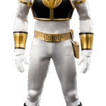 threezero Mighty Morphin Power Rangers (MMPR) White Ranger 1:6 Action Figure — view 2