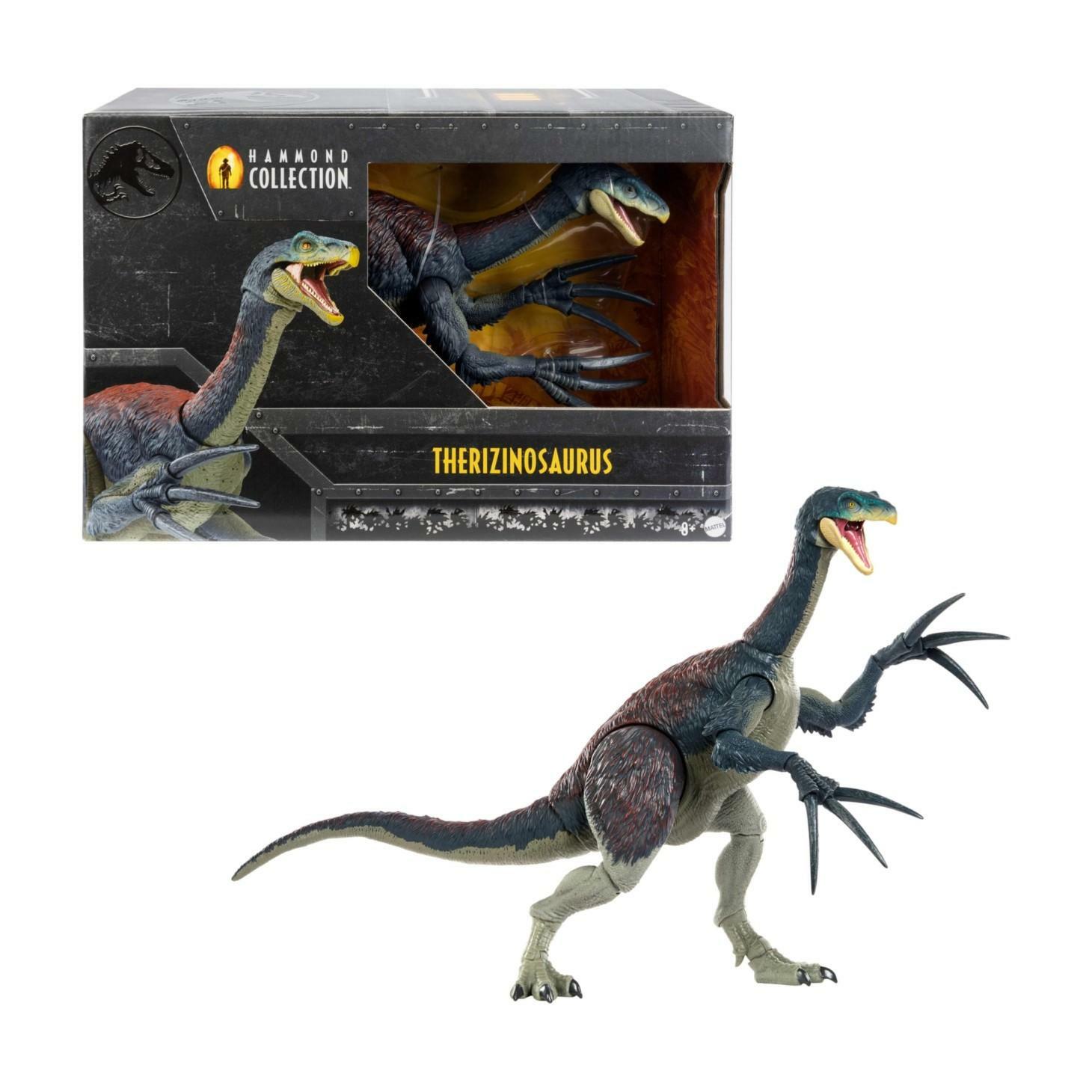 Mattel Jurassic World Hammond Collection Therizinosaurus Dinosaur Action Figure