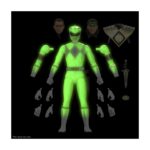 Super7 ULTIMATES! Mighty Morphin Power Rangers Green Ranger (Glow) Action Figure — view 3