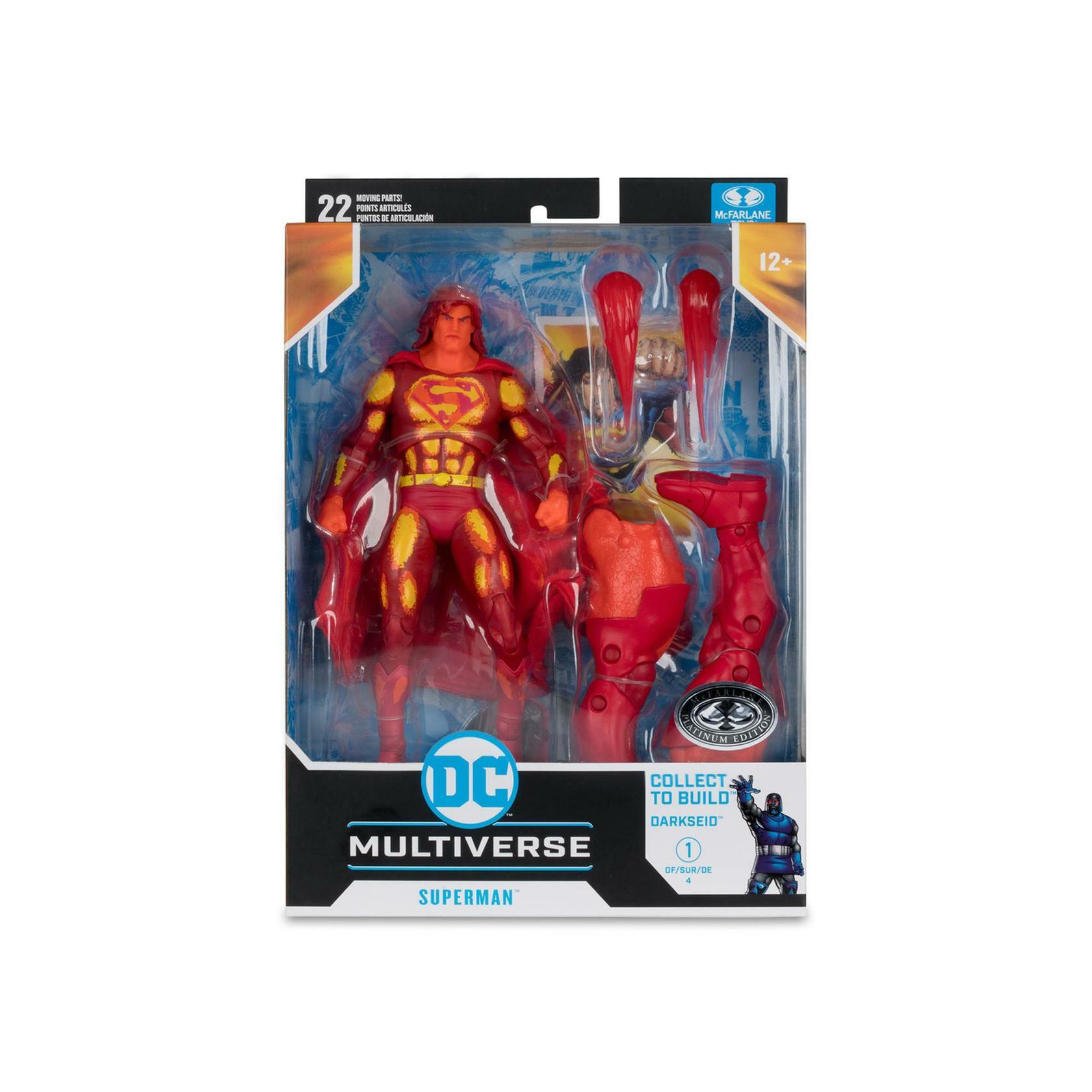 McFarlane DC Multiverse Superman (Justice League Task Force) Figure Chase