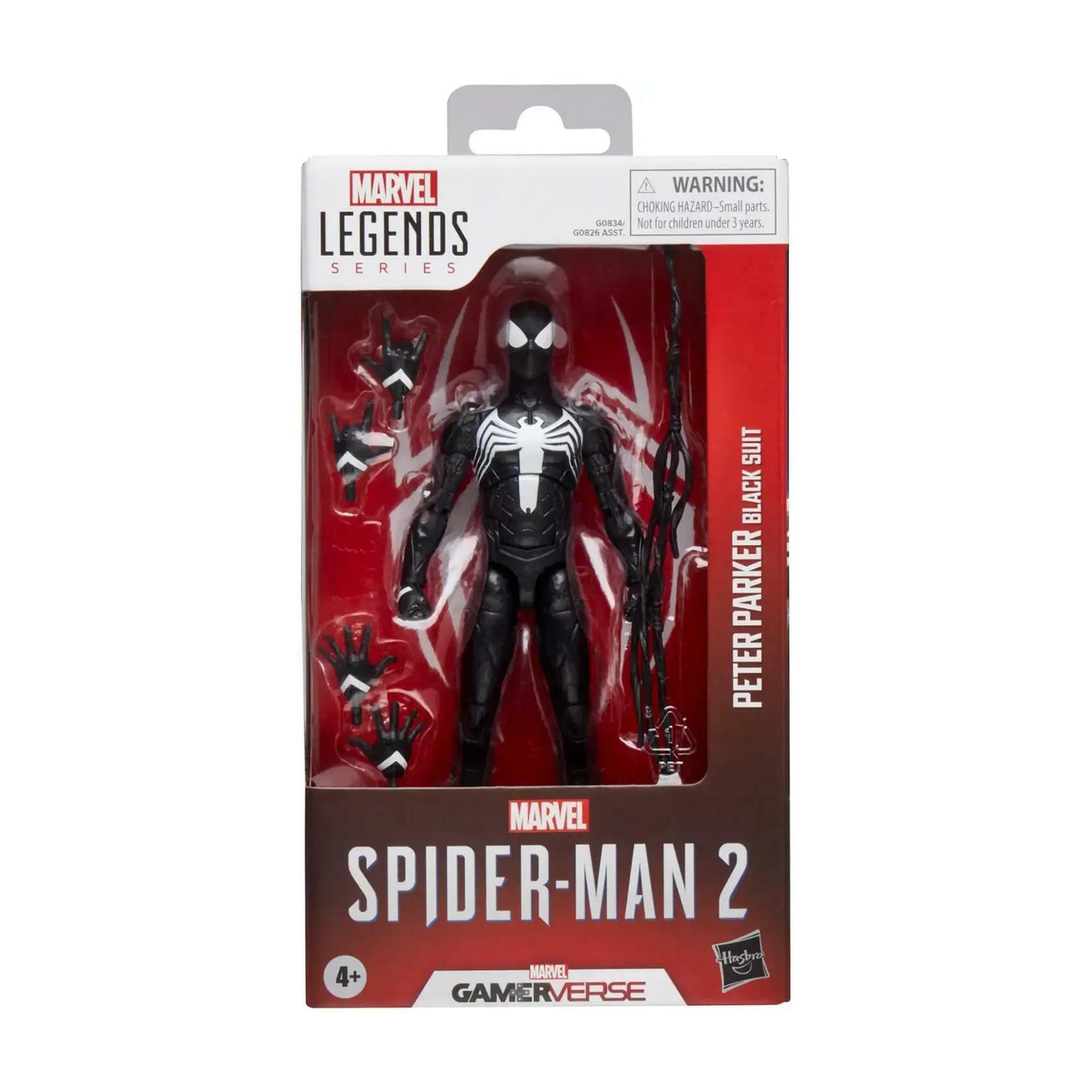 Marvel Legends Peter Parker Black Suit (Gamerverse) 6in Action Figure