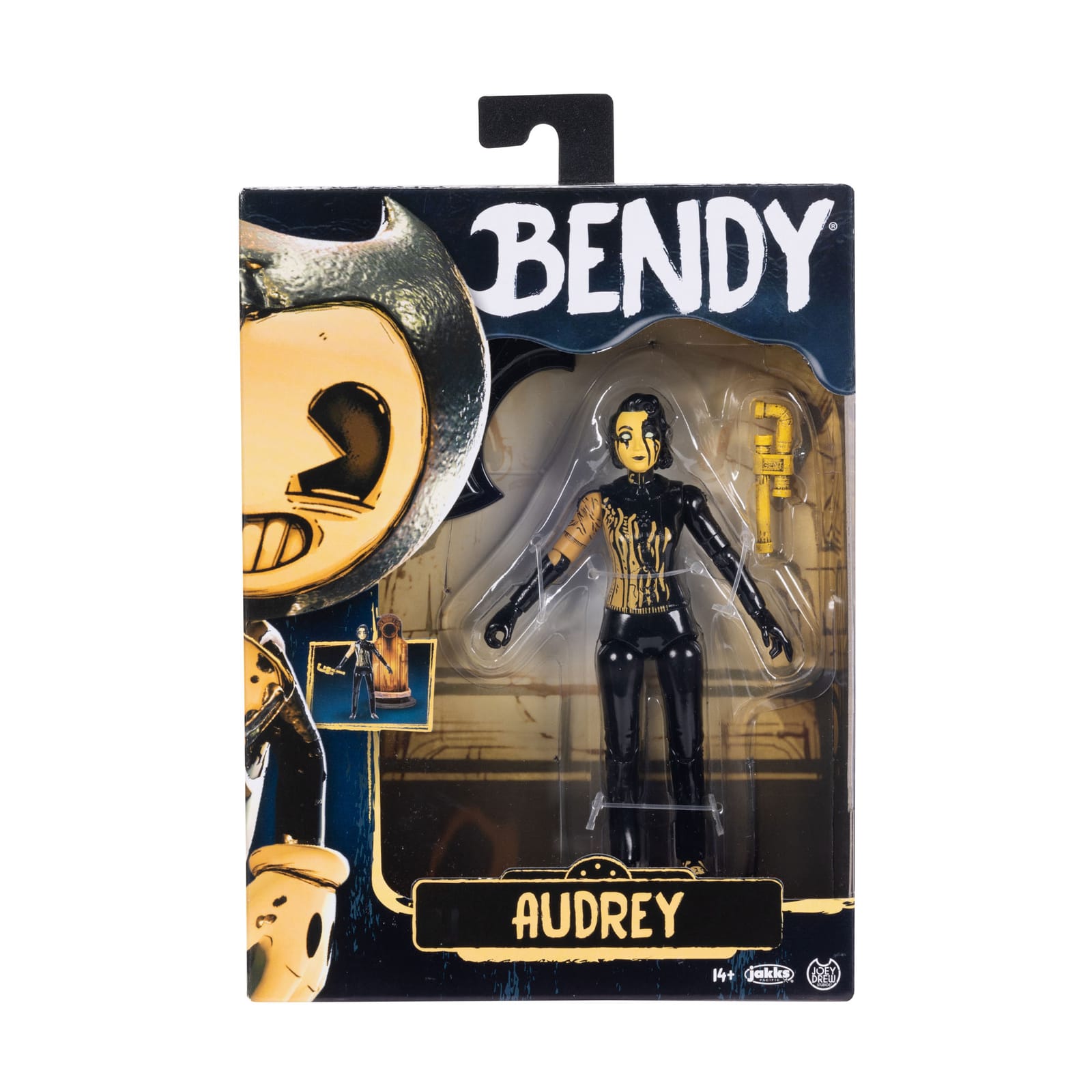 Jakks Bendy and The Ink Machine Audrey (Wave 1) 5in Action Figure 2024